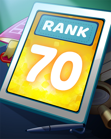 Rank 70 Badge - Word Search Daily HD