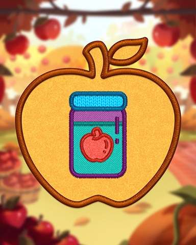 Orange Apple Cider Badge - Poppit! Bingo