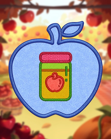 Blue Apple Cider Badge - Peggle Blast HD