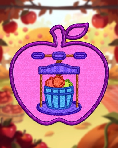 Purple Cider Press Badge - Trizzle