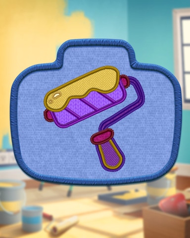 Blue Painter Badge - Sweet Tooth Town