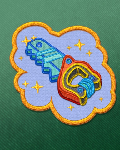 Pogo Steady Sawer Badge