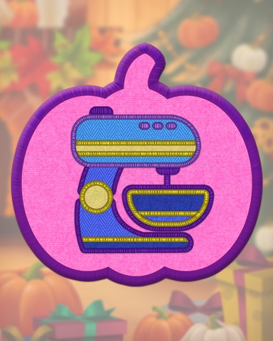 Violet Baking Badge - Trizzle