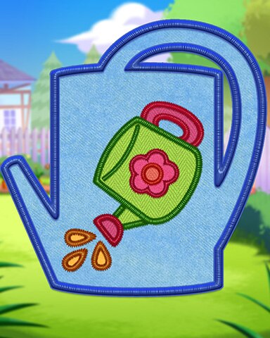 Blue Watering Badge - Poppit! HD Blue Watering Badge - Poppit! HD