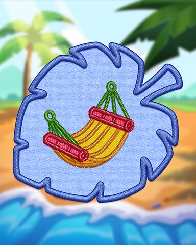 Blue Hammock Badge - Yahtzee! Wild