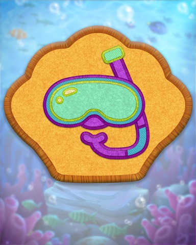 Yellow Diving Badge - Cookie Connect