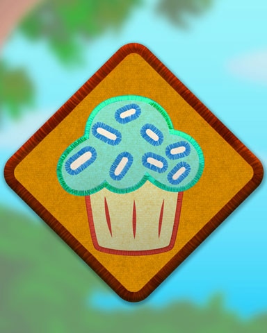 Shamrock Cupcake Badge - Cookie Connect