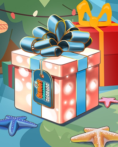 Cozy Quinn's Holiday Gift Badge - Quinn's Aquarium