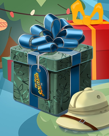 Tri-Peaks Holiday Gift Badge - Tri-Peaks Solitaire HD