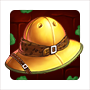 Pogo Safari Hat Badge