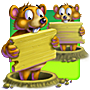 Pogo Missing Letters Badge