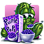 Pogo Purple Pops Badge