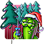 Pogo Holiday Popper Badge