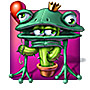 Pogo Frog Prince Badge