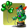 Pogo Shamrock Spike Badge