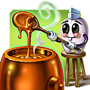 Pogo Cookin' Up Caramel Badge