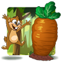 Pogo Carrot Gold Badge