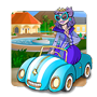 Pogo Riding With The Queen Badge