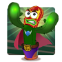 Pogo Luchador Spike Badge