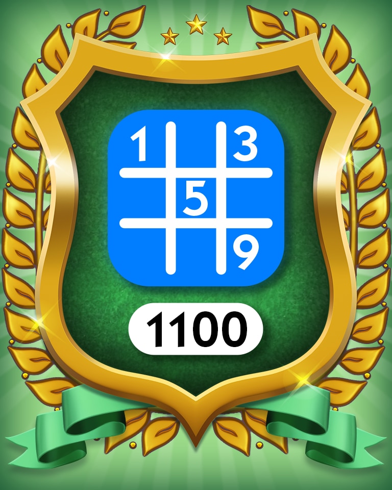Baltic Avenue 1100 Beginner Badge - MONOPOLY Sudoku