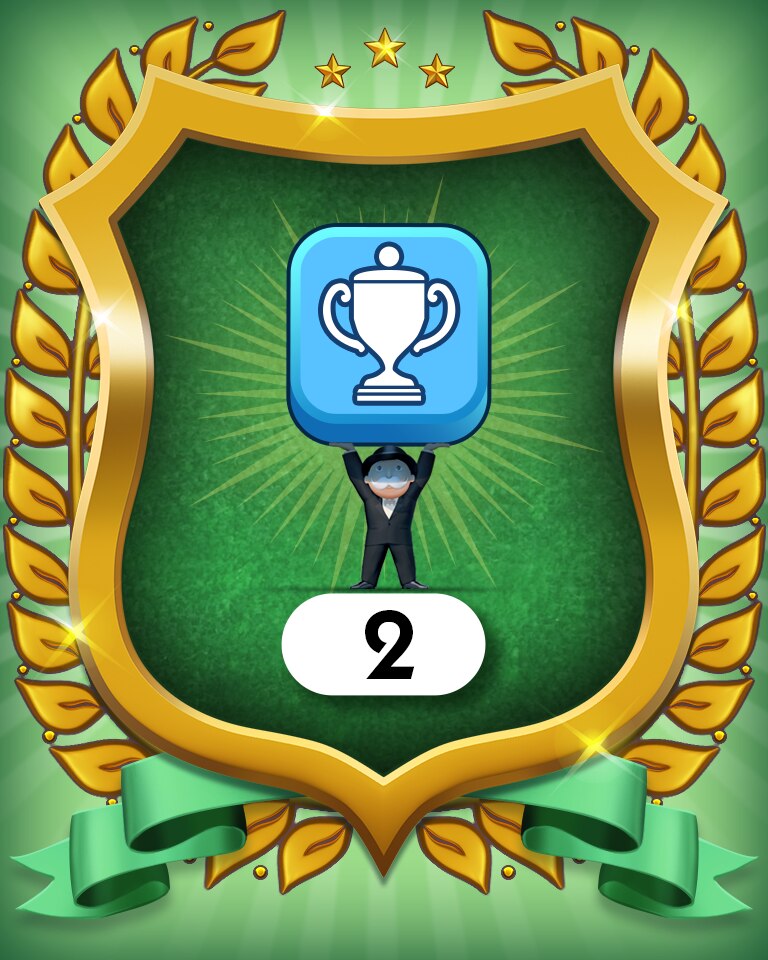 Champion Mode 2 Badge - MONOPOLY Sudoku