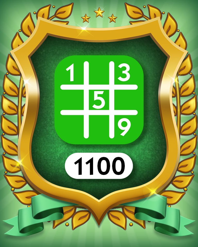 Connecticut Avenue 1100 Easy Badge - MONOPOLY Sudoku