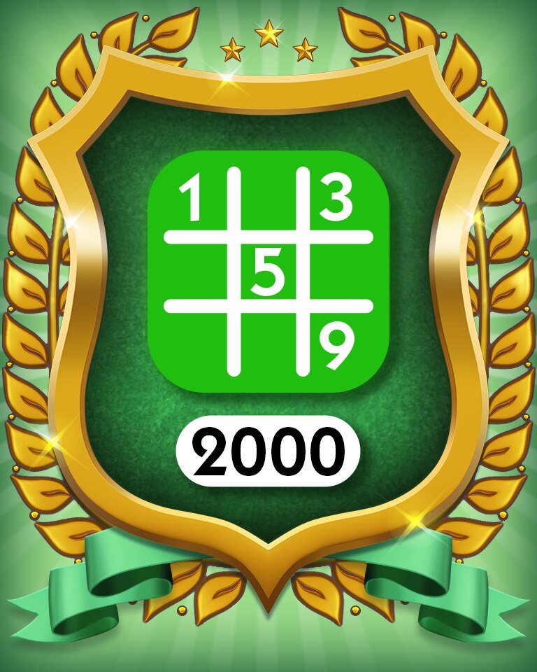 Connecticut Avenue 2000 Easy Badge - MONOPOLY Sudoku