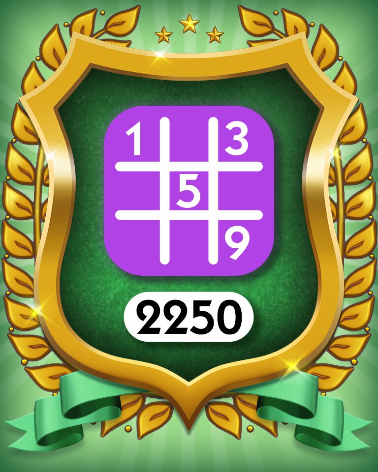 Boardwalk Badge - MONOPOLY Sudoku