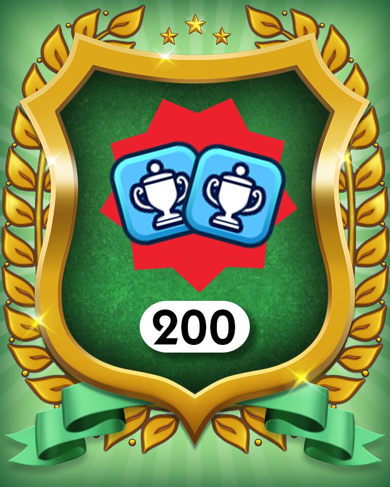 Champion Hard 200 Badge - MONOPOLY Sudoku