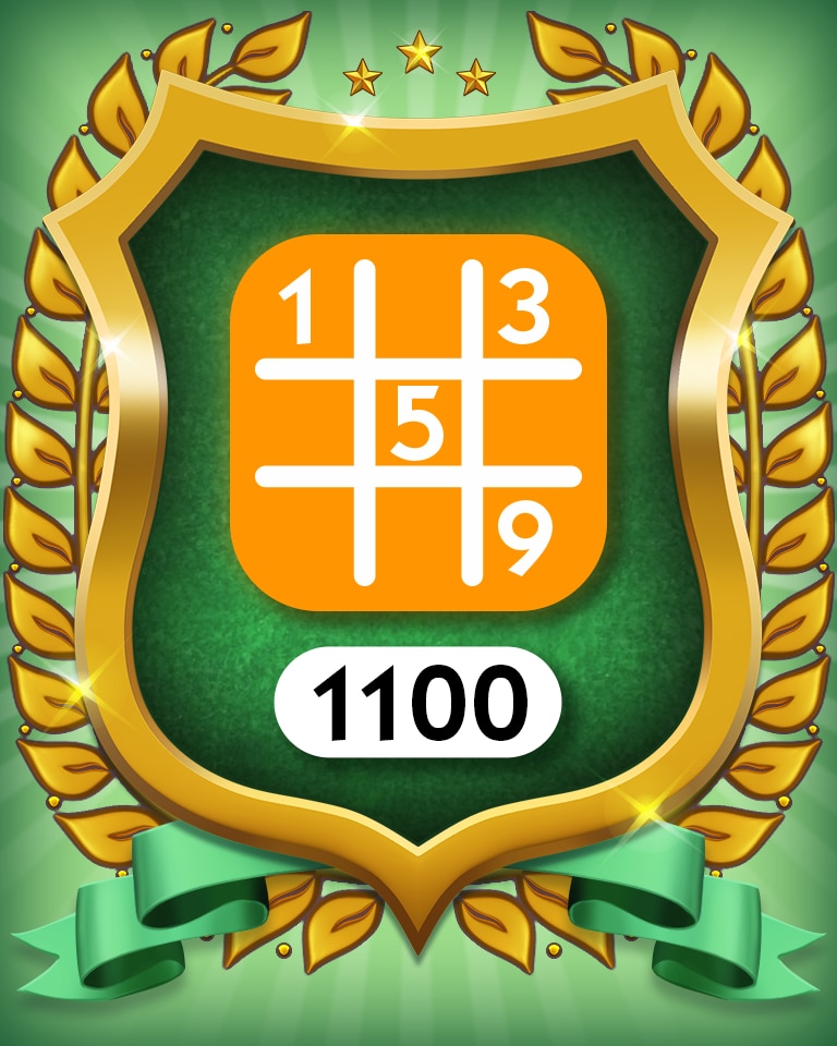 New York Avenue 1100 Medium Badge - MONOPOLY Sudoku