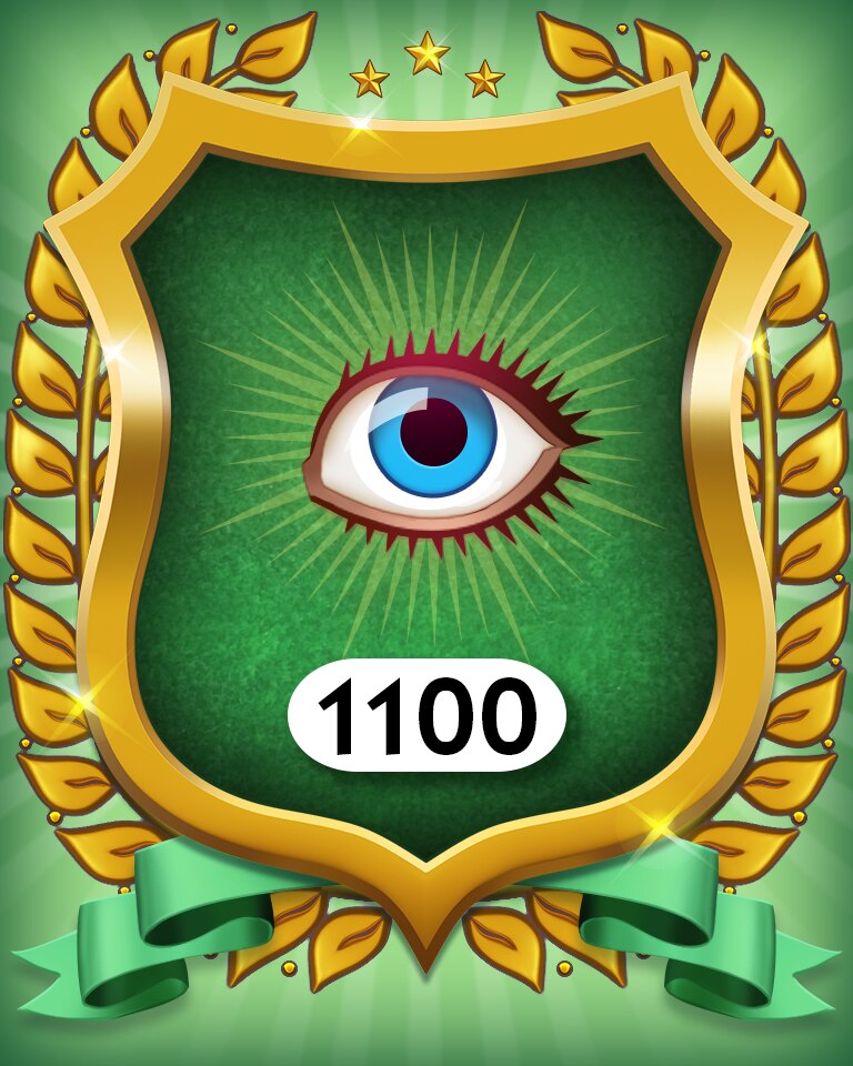 No Foresight 1100 Badge - MONOPOLY Sudoku