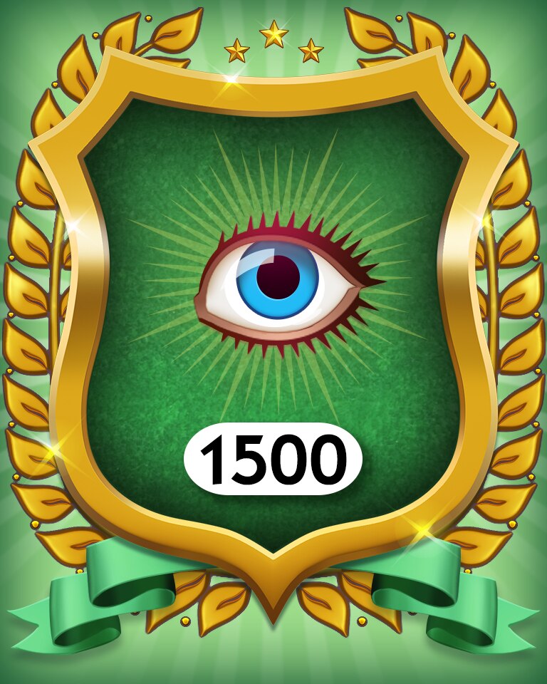 No Foresight 1500 Badge - MONOPOLY Sudoku