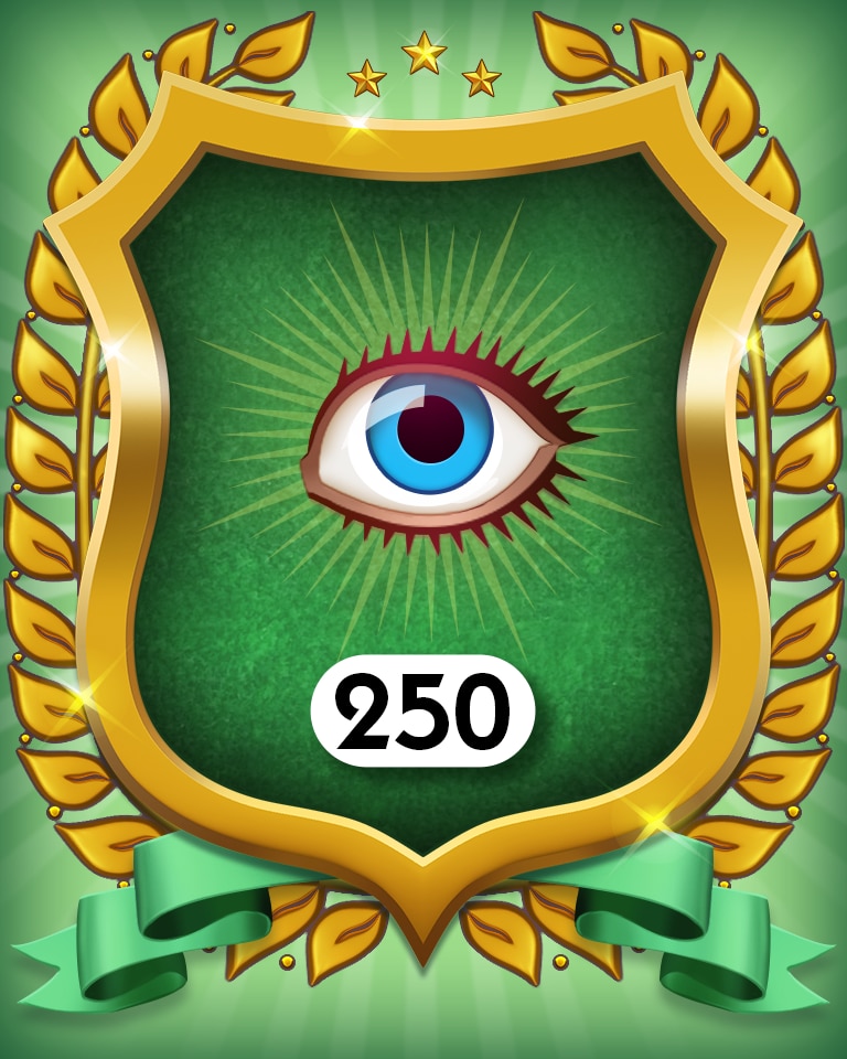 No Foresight 250 Badge - MONOPOLY Sudoku