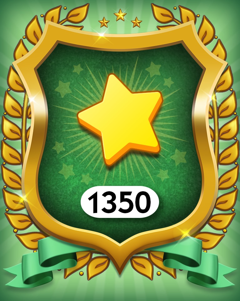 Stars 1350 Badge - MONOPOLY Sudoku