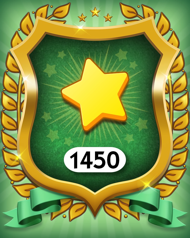 Stars 1450 Badge - MONOPOLY Sudoku