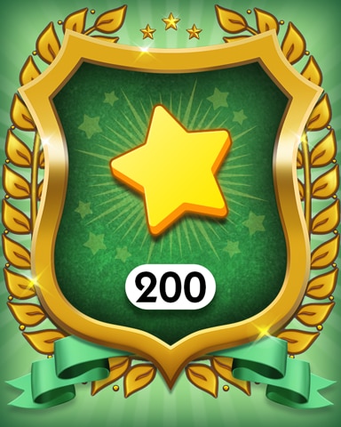 Stars 200 Badge - MONOPOLY Sudoku