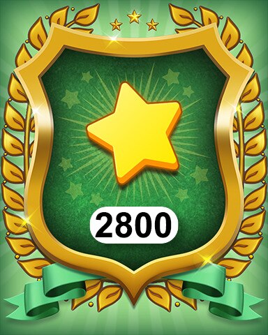 Stars 2800 Badge - MONOPOLY Sudoku