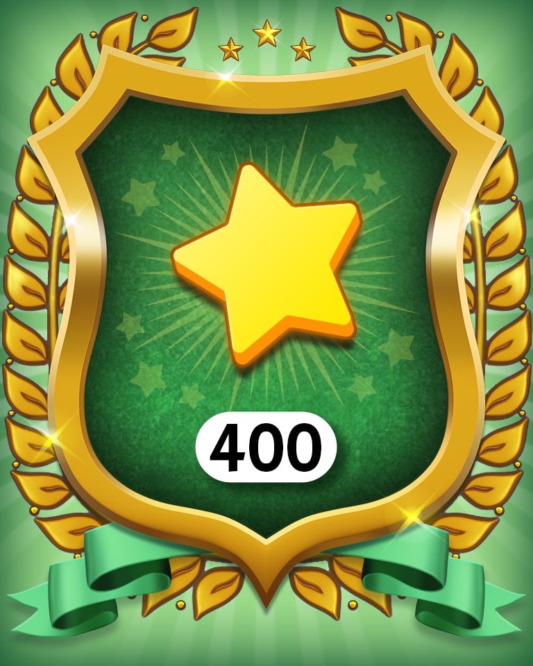 Stars 400 Badge - MONOPOLY Sudoku