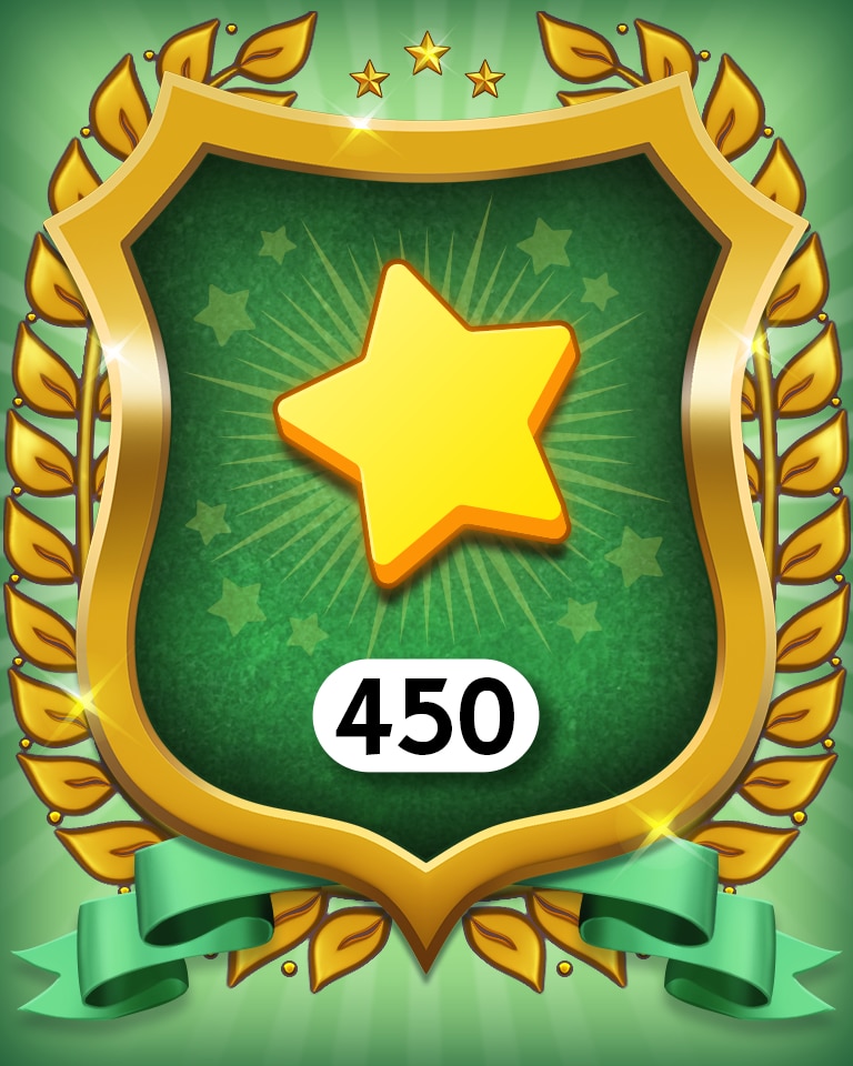 Stars 450 Badge - MONOPOLY Sudoku