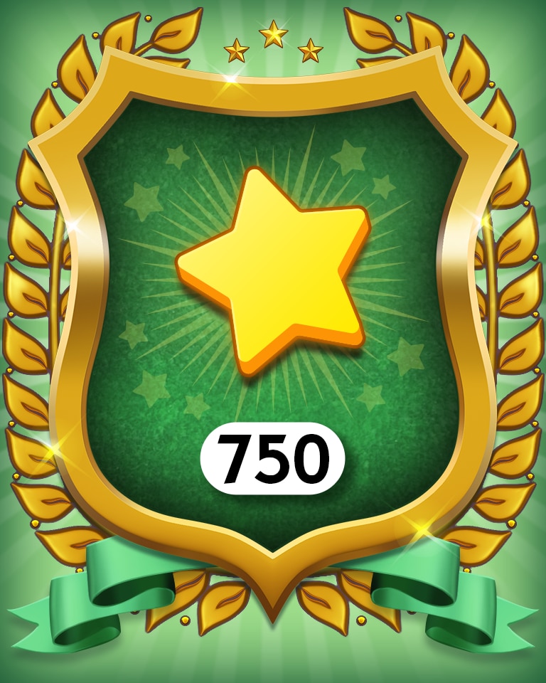 Stars 750 Badge - MONOPOLY Sudoku