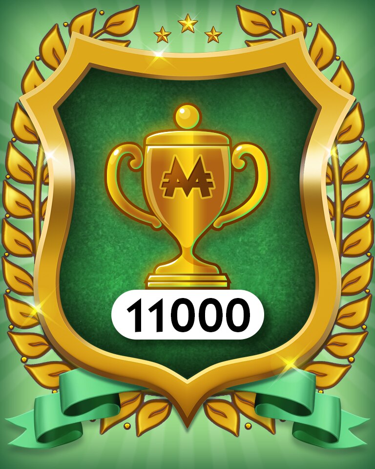 Trophy Collection 11000 Badge - MONOPOLY Sudoku