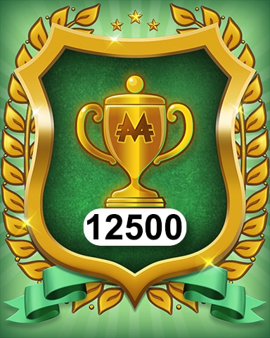 Trophy Collection 12500 Badge - MONOPOLY Sudoku Trophy Collection 12500 Badge - MONOPOLY Sudoku