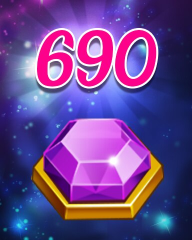 Level 690 Badge - Jewel Academy