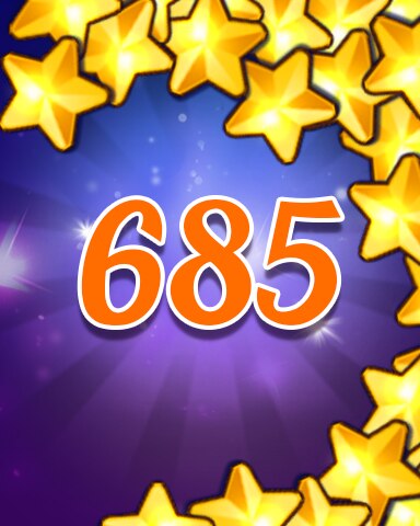 Stars 685 Badge - Jewel Academy