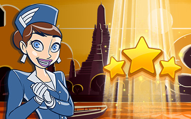 Bangkok World Class Badge - Jet Set Solitaire