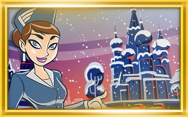 Moscow Extended Stay Coach Badge - Jet Set Solitaire