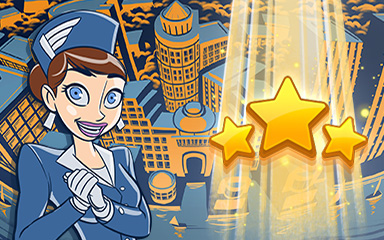 Boston World Class Badge - Jet Set Solitaire