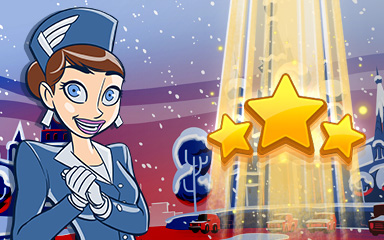 Moscow World Class Badge - Jet Set Solitaire