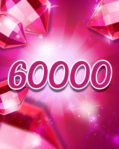 Red Jewels 60000 Badge - Jewel Academy