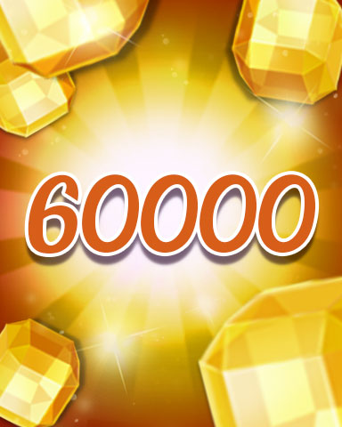 Yellow Jewels 60000 Badge - Jewel Academy